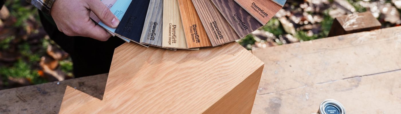 Kleurstalen van DuroGrit van Rubio® Monocoat